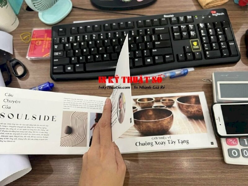 In menu Spa bìa bồi carton bấm kim inox - In Kỹ Thuật Số Since 2006 - Ảnh: 5