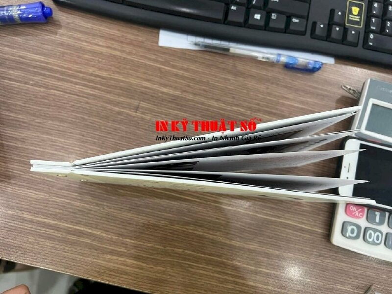 In menu Spa bìa bồi carton bấm kim inox - In Kỹ Thuật Số Since 2006 - Ảnh: 4