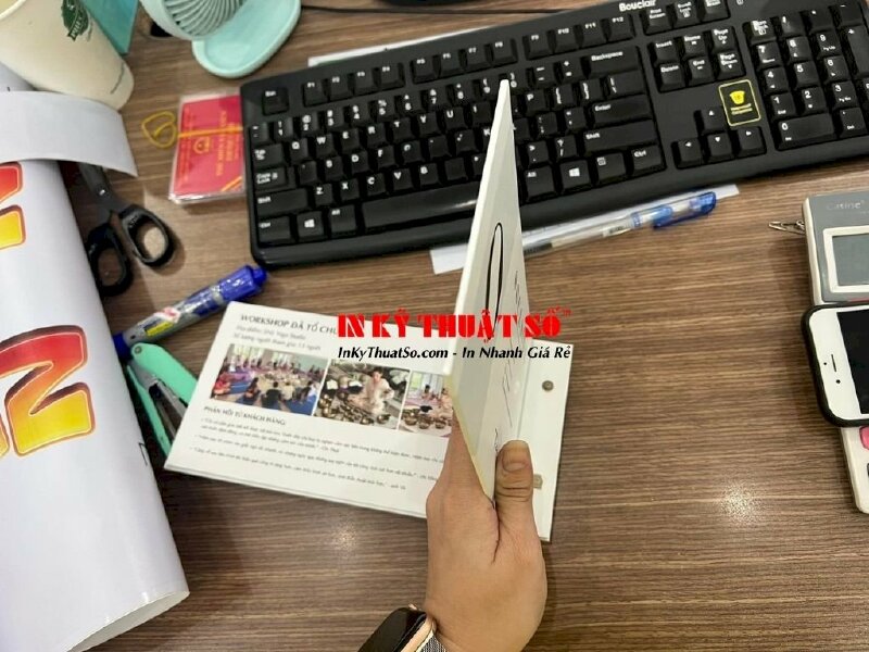 In menu Spa bìa bồi carton bấm kim inox - In Kỹ Thuật Số Since 2006 - Ảnh: 2