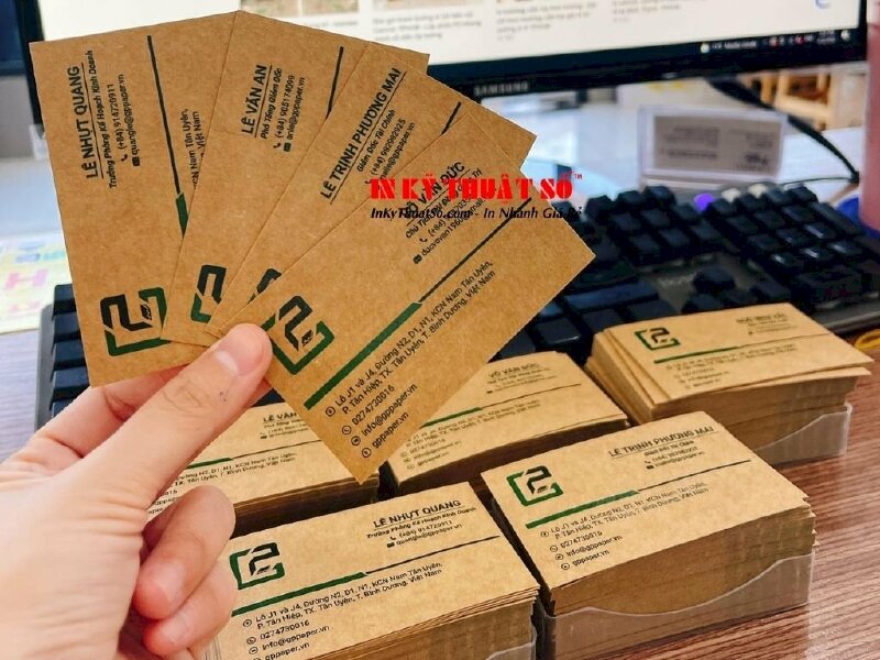 Dịch vụ in nhanh name card