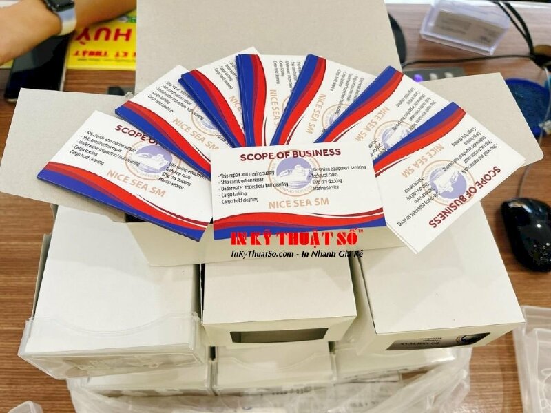 In card visit vận tải - In Kỹ Thuật Số Since 2006