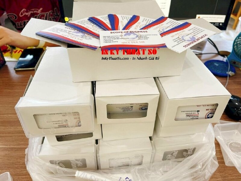 In card visit vận tải - In Kỹ Thuật Số Since 2006 - Ảnh: 1