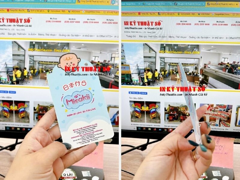 In tag sản phẩm, tag giá sản phẩm, name tag sản phẩm làm tem nhãn phụ TPHCM - Ảnh: 1