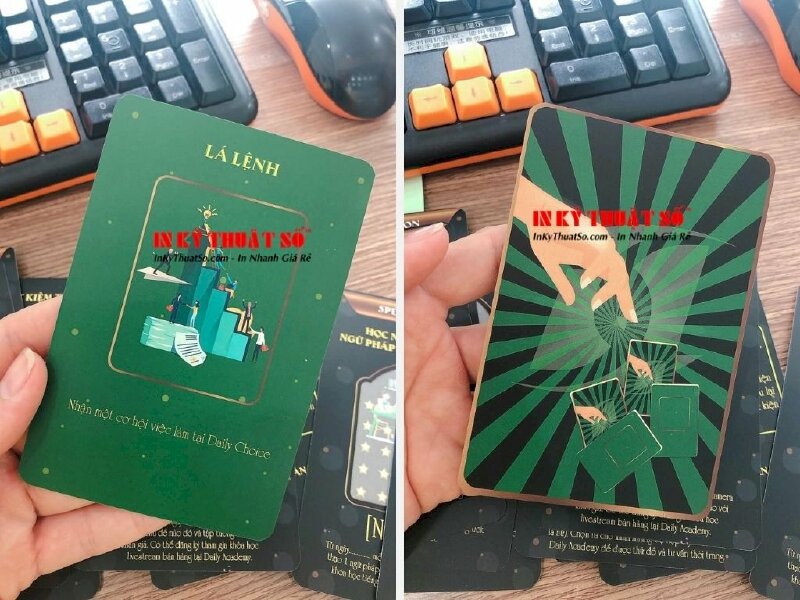 In thẻ bài trò chơi - bộ bài tiên tri, tarot - In Kỹ Thuật Số Since 2006 - Ảnh: 2