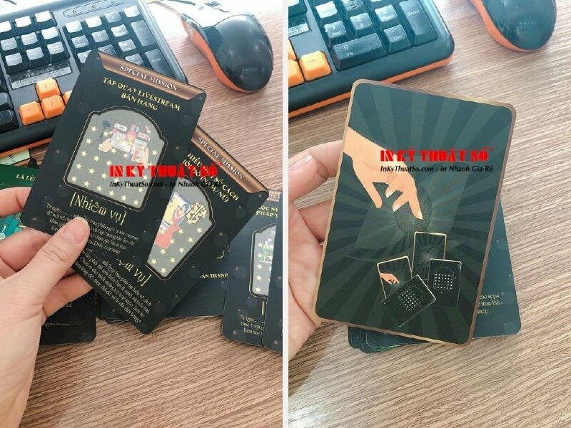 In thẻ bài trò chơi - bộ bài tiên tri, tarot - In Kỹ Thuật Số Since 2006 - Ảnh: 3