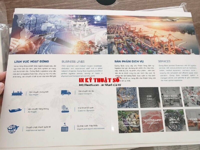 Tờ rơi giới thiệu công ty