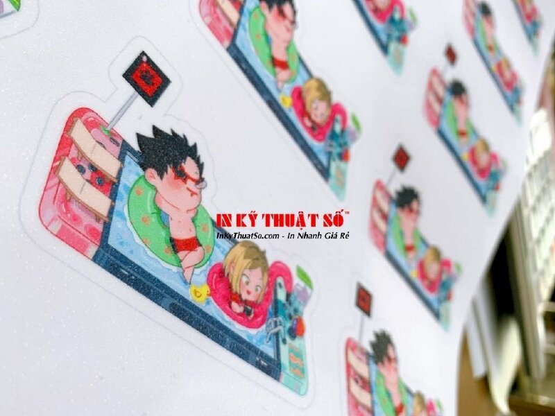 In sticker decal cán kim sa - vật phẩm Merch Kpop - Merch idol - In Kỹ Thuật Số Since 2006 - Ảnh: 3