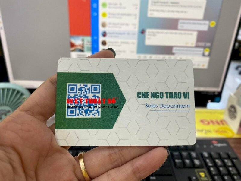 In thẻ từ làm thẻ chấm công nhân viên - In Kỹ Thuật Số Since 2006 - Ảnh: 1