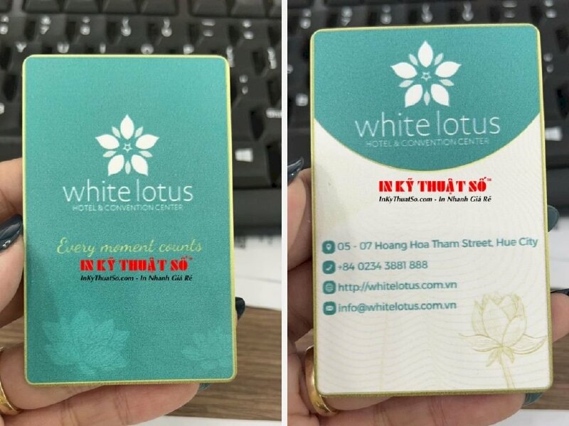 In thẻ từ nhân viên ra vào tòa nhà khách sạn & trung tâm hội nghị - In Kỹ Thuật Số Since 2006
