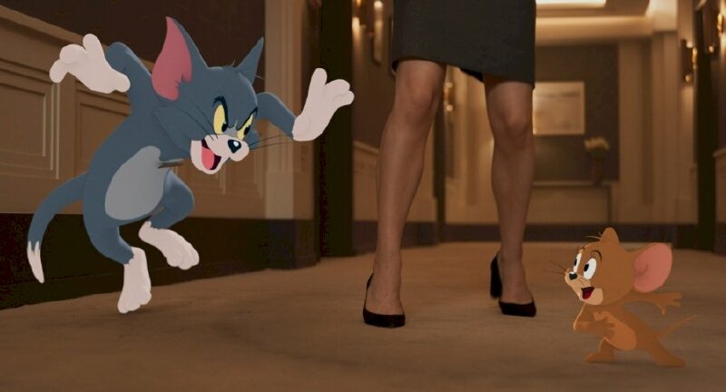 Hình ảnh mèo Tom đuổi bắt chuột Jerry 3D