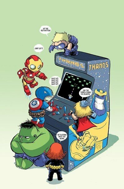 Đổ gục trước những hình ảnh đáng yêu của các siêu anh hùng Avengers tí hon  - Ảnh 9. | Chibi marvel, Marvel posters, Marvel thor