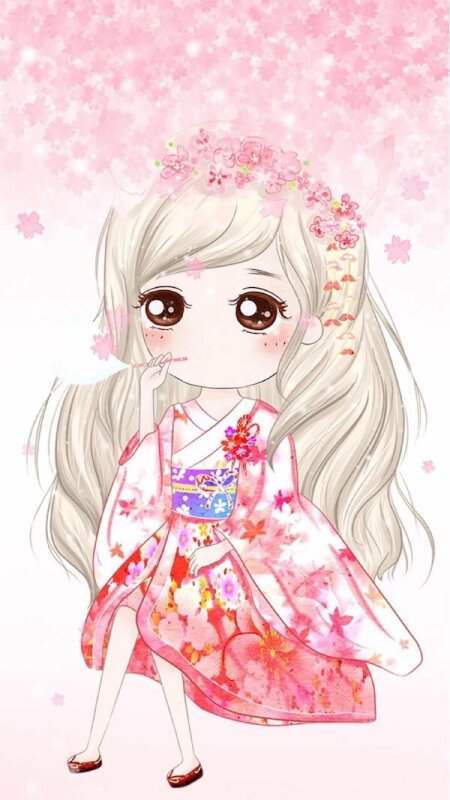 Hình nền điện thoại, Avatar đẹp- Ảnh Chibi dễ thương, cute đáng yêu nhất |  Cute anime chibi, Chibi wallpaper, Chibi girl