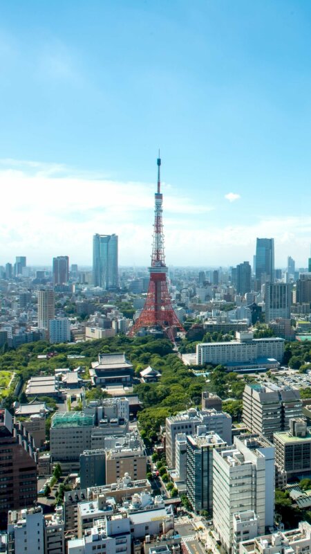 Hình ảnh tháp Tokyo Nhật Bản cho điện thoại