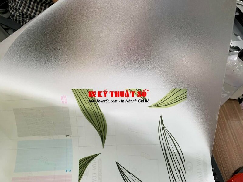 In Decal cát mờ dán kính - In Kỹ Thuật Số Since 2006 - Ảnh: 1