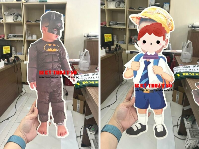 In chibi trang trí sinh nhật cho bé - có thiết kế - Ảnh: 2