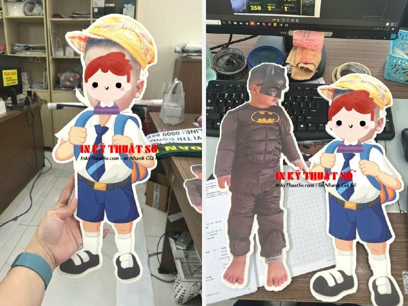 In chibi trang trí sinh nhật cho bé - có thiết kế - Ảnh: 1