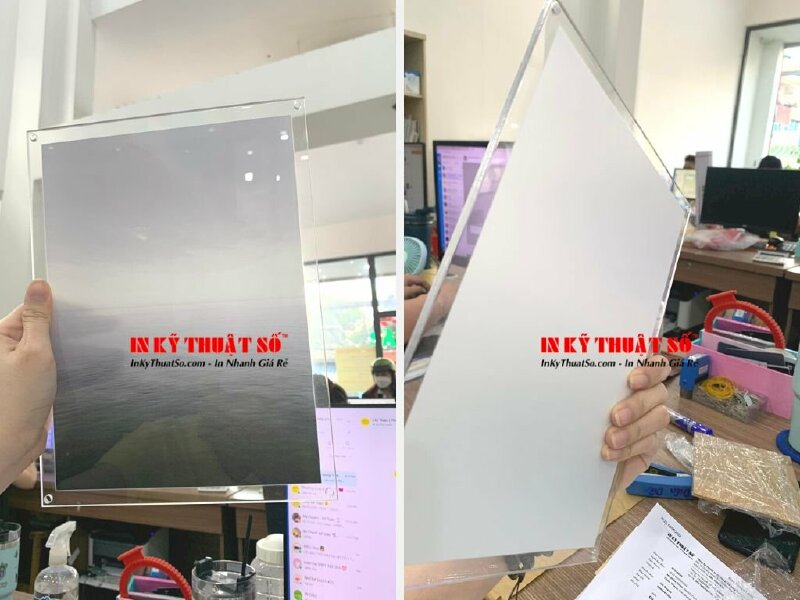 In tranh mica tráng gương - Tranh in UV mica trong - In Kỹ Thuật Số Since 2006 - Ảnh: 1