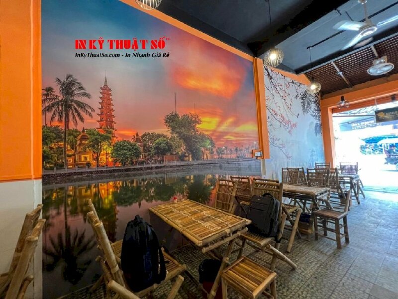 in uv canvas mờ In UV canvas mờ chất lượng cao dùng trang trí nội ngoại thất nhà ở, văn phòng làm việc - Ảnh: 3