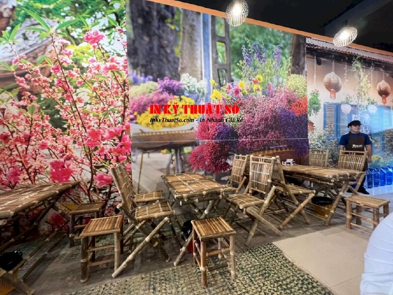 In UV canvas mờ chất lượng cao dùng trang trí nội ngoại thất nhà ở, văn phòng làm việc - Ảnh: 1