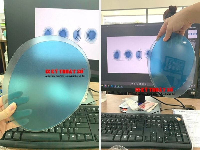 In tấm mica mờ sần theo yêu cầu - In Kỹ Thuật Số Since 2006 - Ảnh: 2