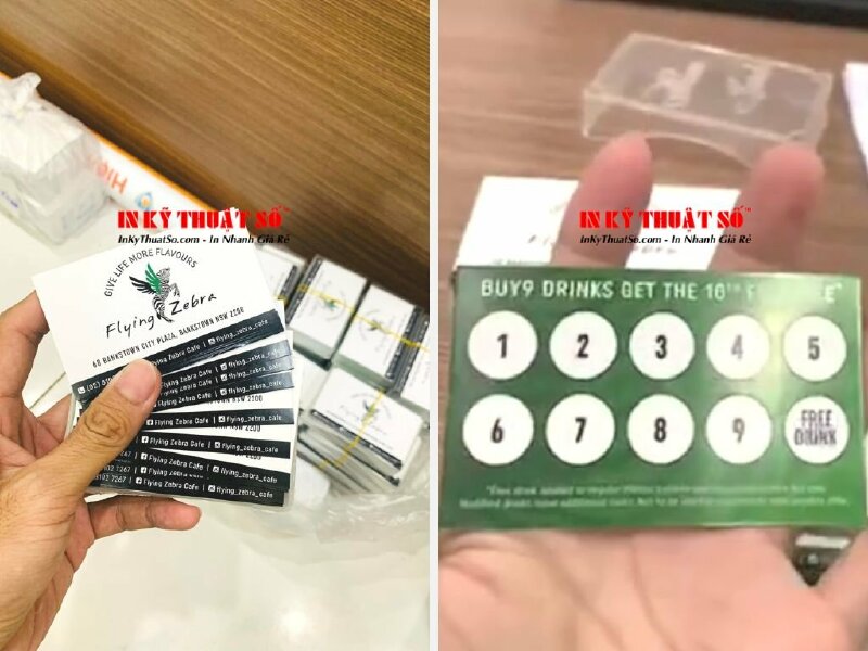 In thẻ tích điểm giá rẻ HCM - Thiết kế, làm thẻ tích điểm cho khách hàng, lấy ngay trong ngày - In Kỹ Thuật Số Since 2006 - Ảnh: 4