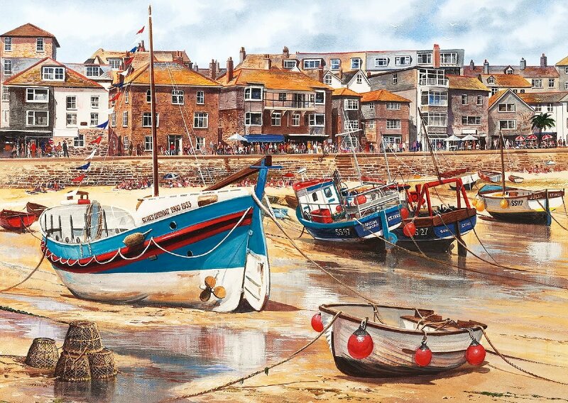 Tranh đồng quê miền biển 