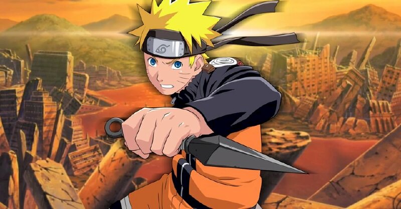 Tranh dán tường anime Naruto đẹp trang trí phòng 