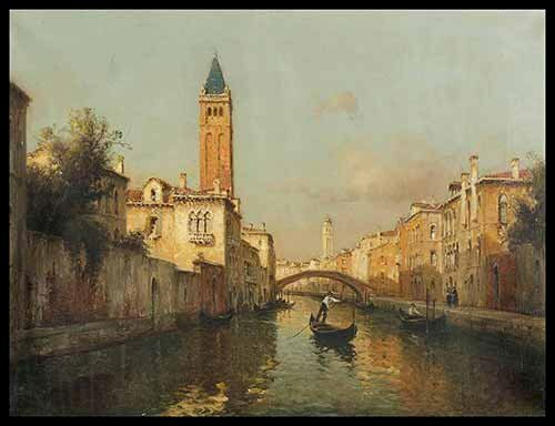 Tranh phong cảnh màu nâu của sự bền vững và chắc chắn cho người tuổi giáp tý 1984