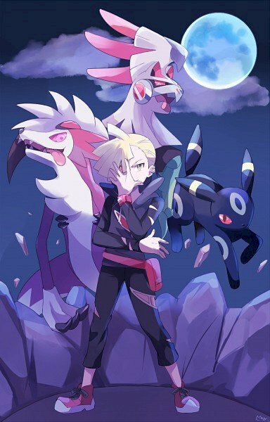 Tranh dán tường anime Pokemon mega