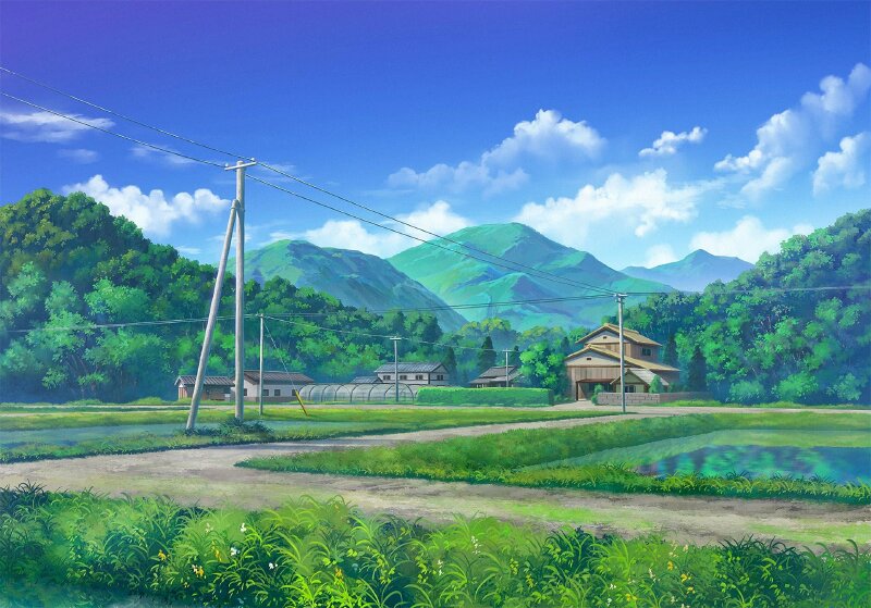 Tổng hợp 100 ảnh về anime phong cảnh làng quê - iedunet.edu.vn