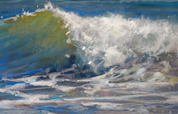 Tranh nghệ thuật phong cảnh hợp phong thủy cho người mệnh thủy