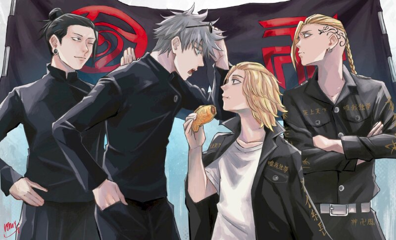 Tranh dán dán tường anime Tokyo Revengers đẹp nhất 