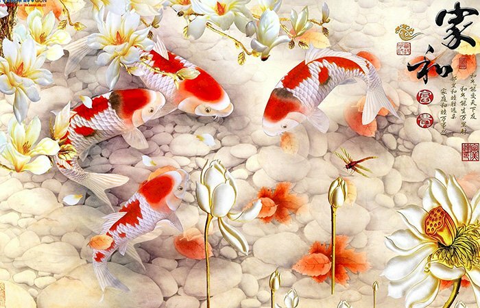 Tranh nghệ thuật phong cảnh hợp phong thủy cho người mệnh thủy