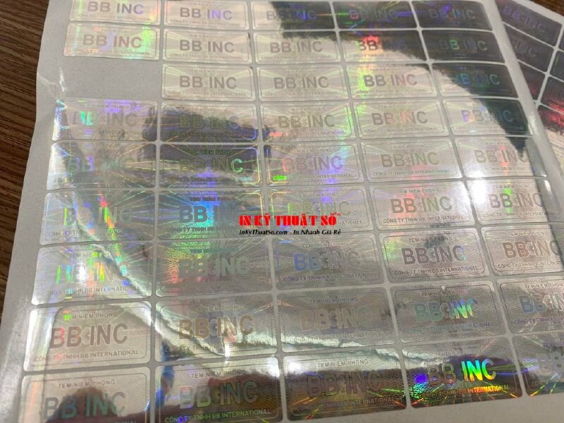 In tem niêm phong decal, làm tem niêm phong hàng hóa, chống giả, thank you - In Kỹ Thuật Số Since 2006 - Ảnh: 2