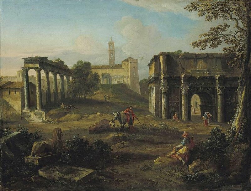 Tranh phong cảnh La Mã cổ đại