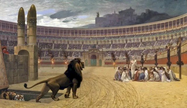 Tranh phong cảnh đấu trường La Mã