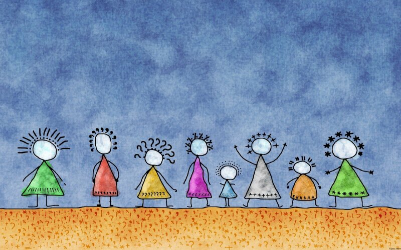 Tranh phong cảnh thiếu nhi đơn giản