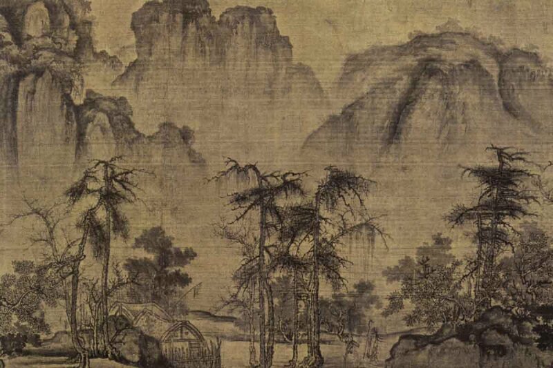 Tranh phong cảnh Trung Hoa cổ đại đẹp, nghệ thuật