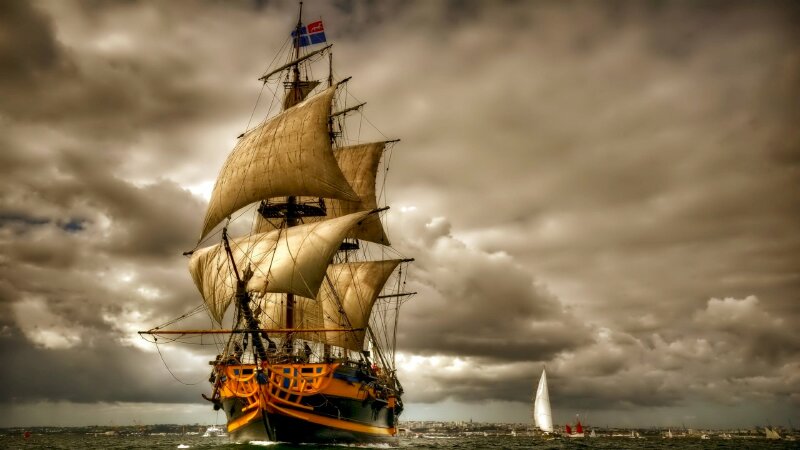 Tranh 3D dán tường thuận buồm xuôi gió phong thuỷ mang ý nghĩa luôn may mắn trước mọi sóng gió