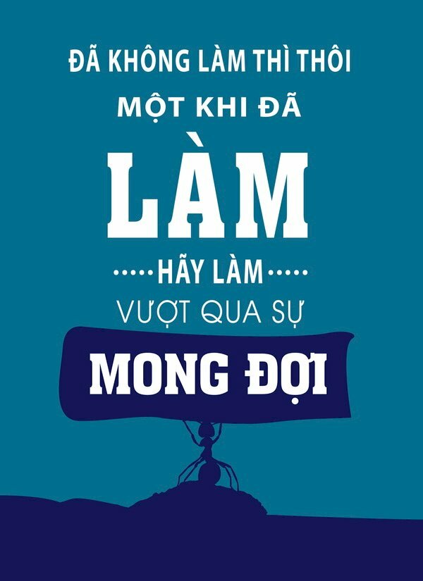 Tranh canvas chữ câu châm ngôn hay tạo động lực cuộc sống