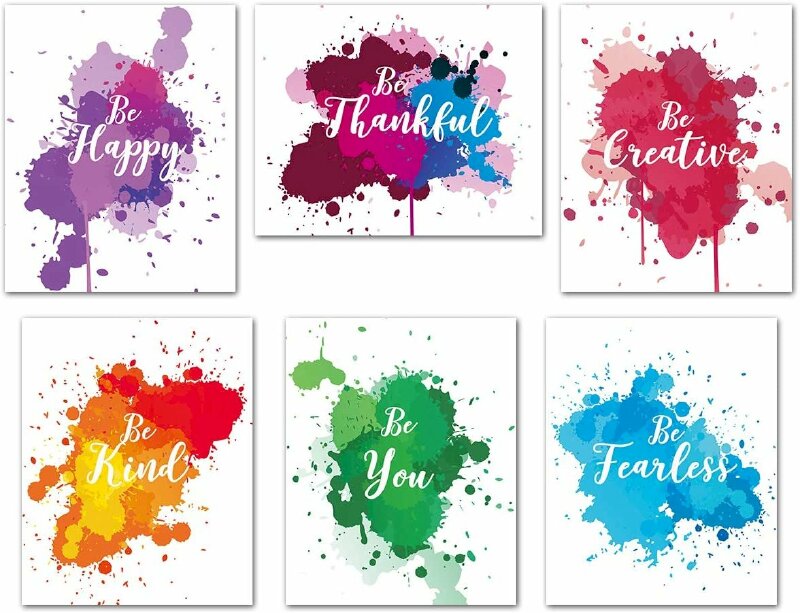 Bộ tranh canvas chữ nghệ thuật đẹp cá tính