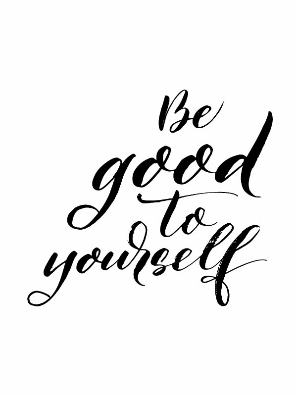 Mẫu tranh chữ màu trắng đen in canvas treo tường trang trí