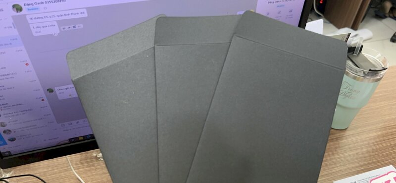 In bao thư giá rẻ cho công ty bất động sản