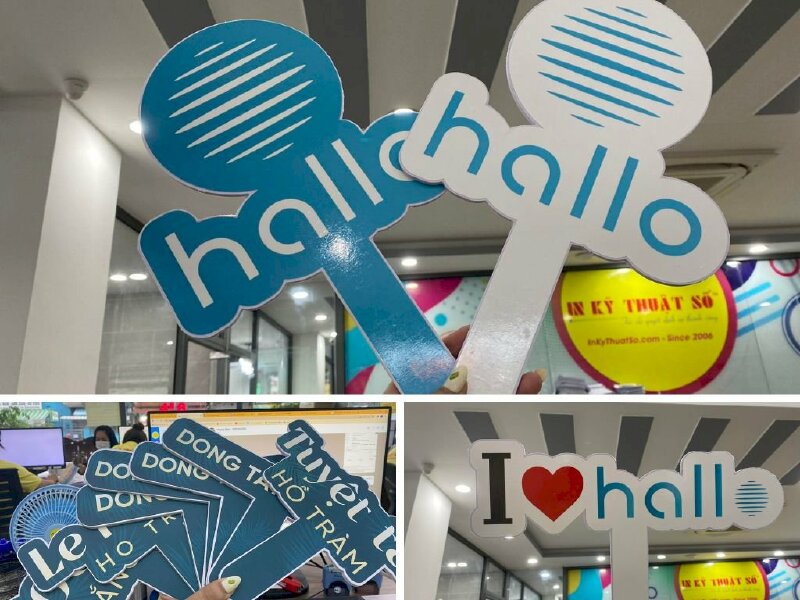 Hashtag cầm tay - PP format cắt CNC theo file