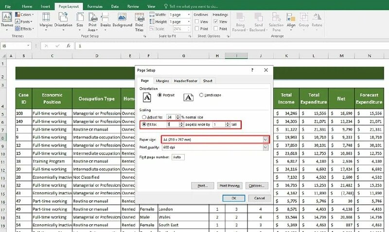 Cách In Excel Không Bị Mất Cột: Hướng Dẫn Chi Tiết Từ A Đến Z