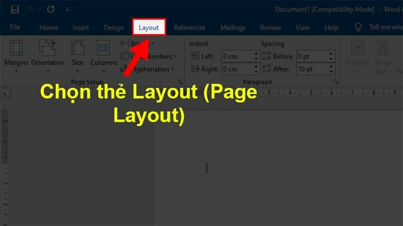 Cách chỉnh khổ giấy A4 trong Word - Inkythuatso