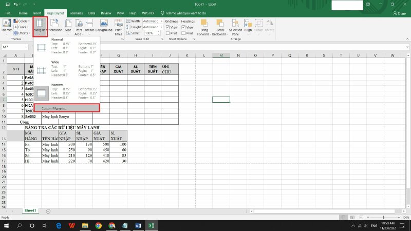 Cách in giấy A5 ngang trong Excel bằng Page Layout - Inkythuatso