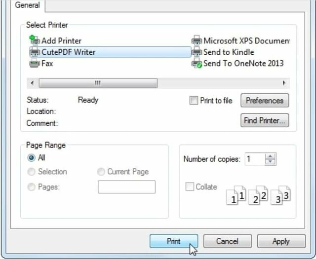 Cách in full khổ giấy a4 trong PDF khi đang dùng Windows 7,8,8.1