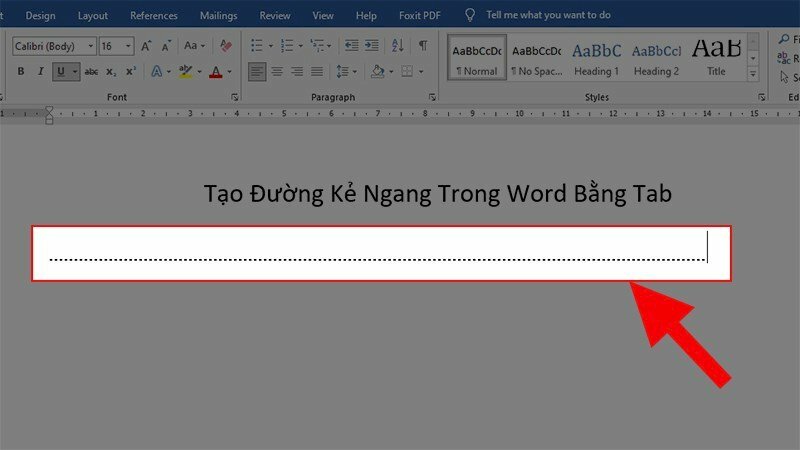 Tạo loại kẻ vày dụng cụ Tab