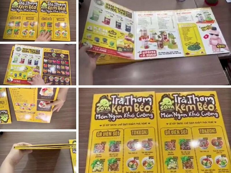 Menu quán ăn vặt bồi Format - InKyThuatSo